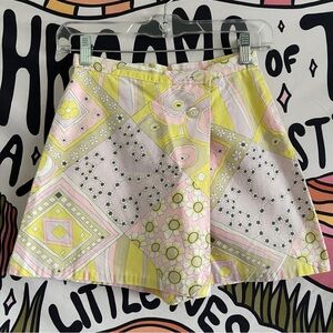 Vintage 1960s Daisy skort